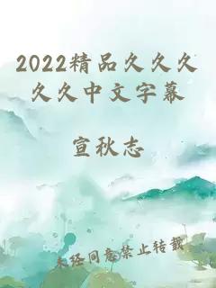 2022精品久久久久久中文字幕